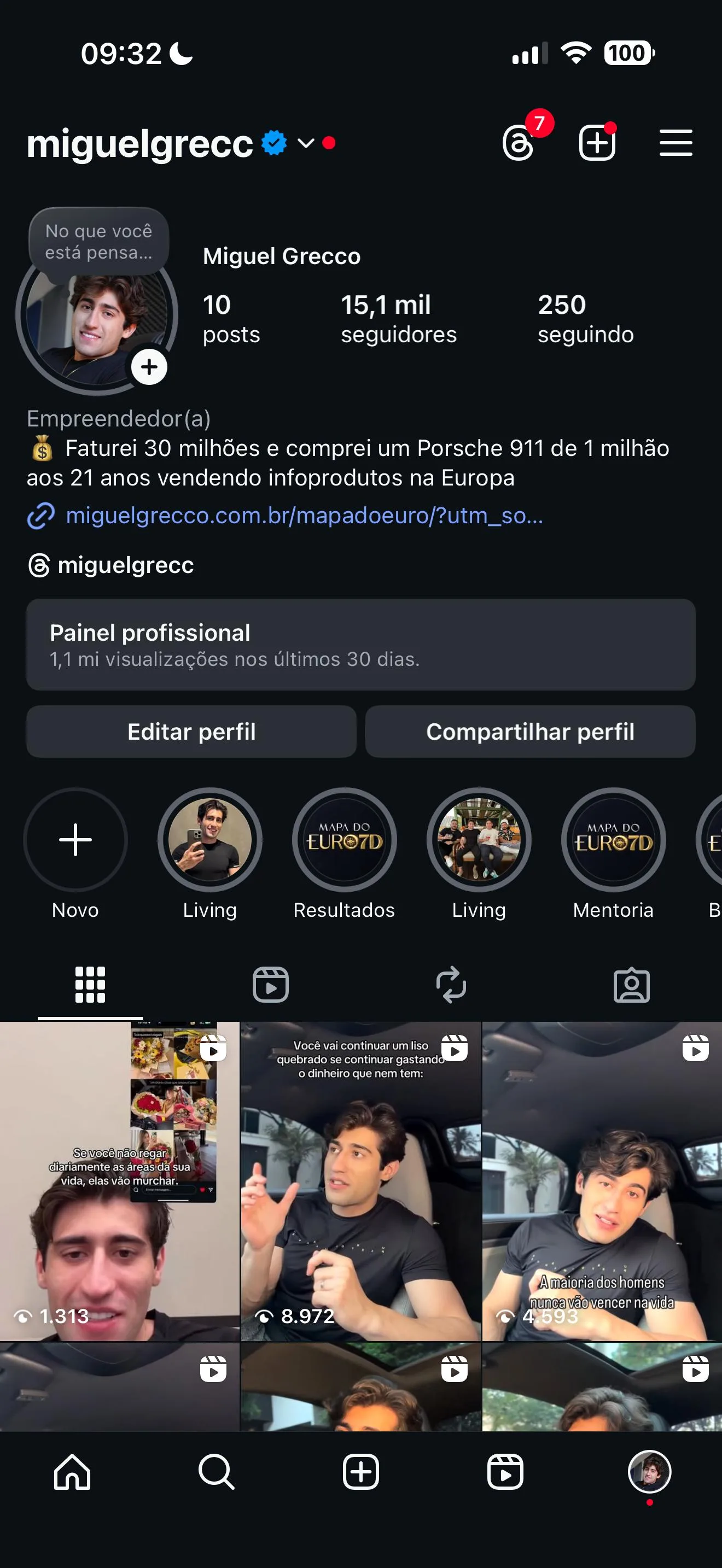 Miguel Grecco Antes